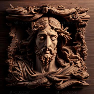 3D model st jesus (STL)